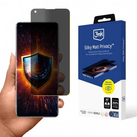 3mk Silky Matt Privacy™ Screen Protector for OnePlus 9 Pro