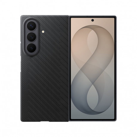 Samsung Carbon Magnet Case for Samsung Galaxy Z Fold 8 Ultra compatible with MagSafe + 2 anti-reflec
