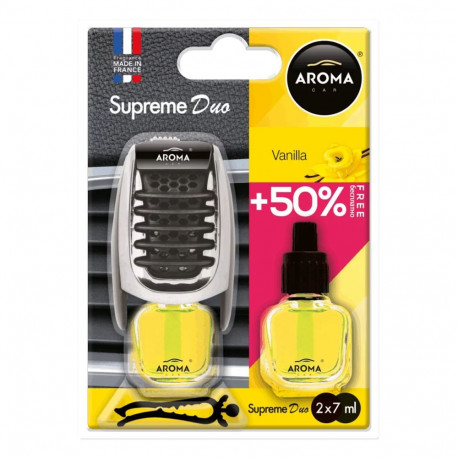 õhuvärskendaja Aroma Supreme Duo, vanill
