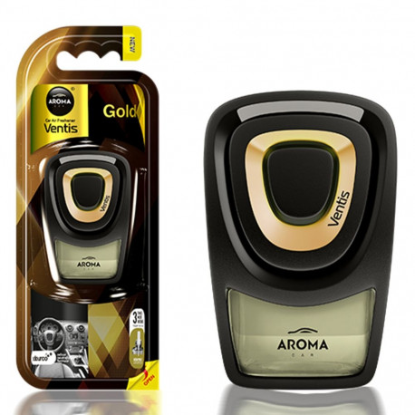 Aroma õhuvärskendaja Ventis, kuldne