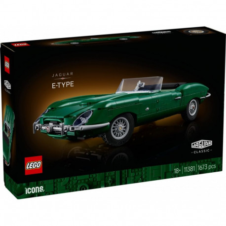 Klocki Icons 11381 Jaguar E-Type