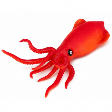 veniv realistlik kummist kalmaarifiguur 18cm
