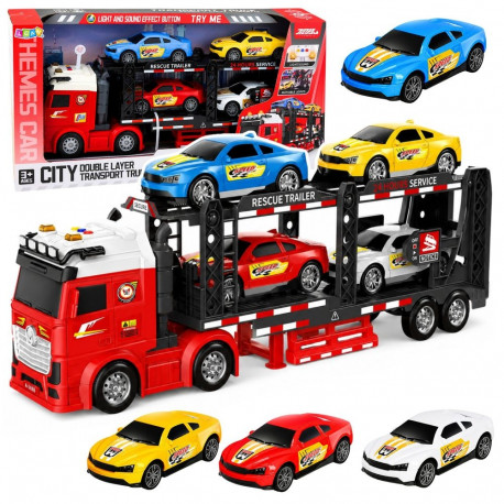 Lora autotransporter 4 autoga tuled ja helid