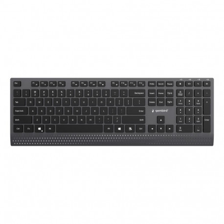 KEYBOARD MULTIMEDIA USB ENG/BLACK KB-MCH-06 GEMBIRD