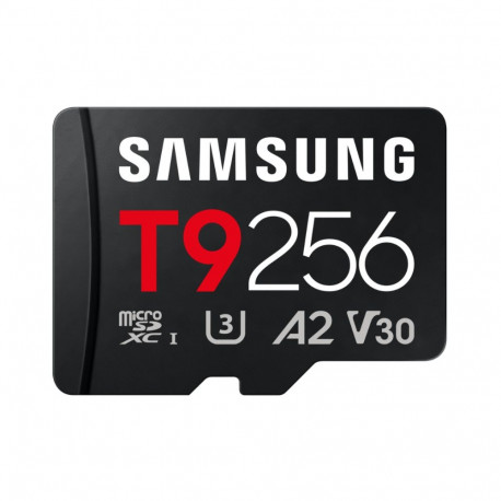 Samsung microSDXC mälukaart T9 256GB UHS-I mäluklassid U3, V30, A2