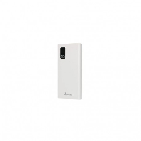 Extralink Powerbank EPB-067W 10000mAh White Power bank, Fast Charging, USB-C