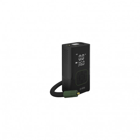 SBS tragb. Kompressor mit Powerbank 3.600mAh schwarz