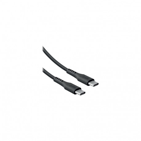 SBS USB-C–USB-C kaabel 2m 100W, must