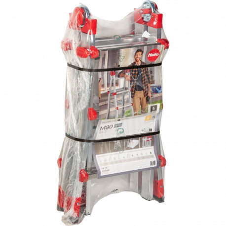 Hailo M80 4x3 Rung Ladder