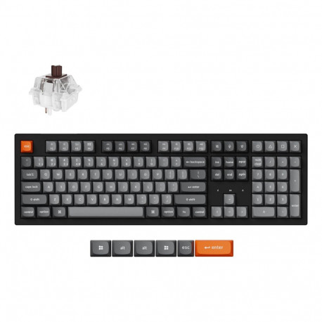 Keyboard - Keychron K10 Max RGB Wireless Hot-Swappable Mechanical