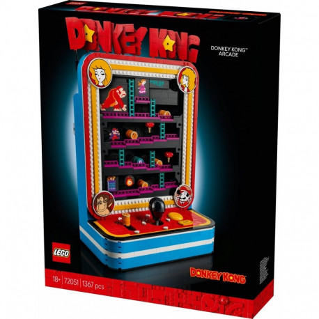 Super Mario ehituskomplekt 72051 Donkey Kong mänguautomaat
