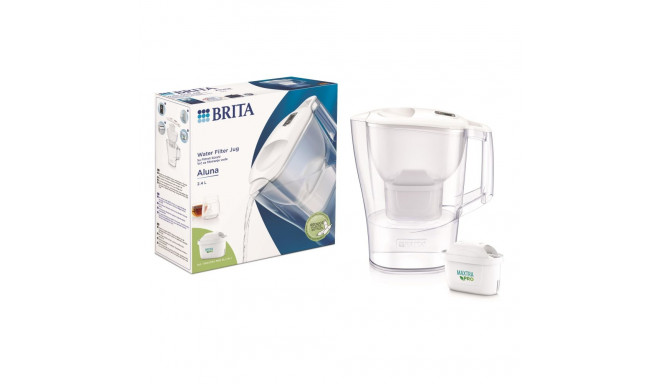 FILTERING JUG BRITA ALUNA 2.4L WHIT