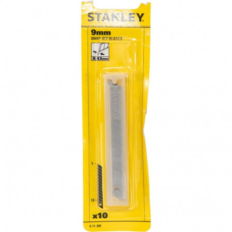 Stanley Snap-Off Blades Stanley 9mm 10 pcs.