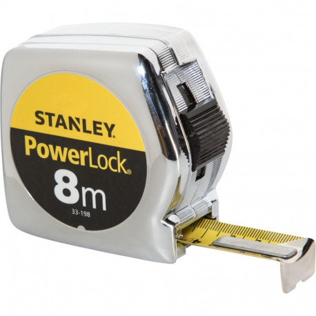 Stanley mõõdulint Powerlock 8m/25mm plastikust