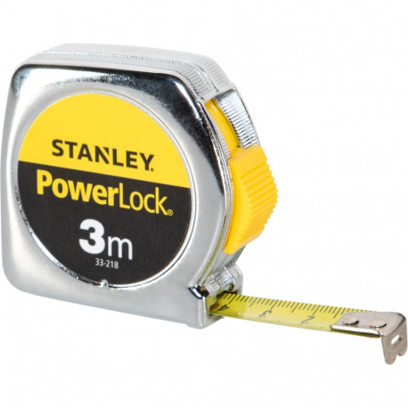 Stanley mõõdulint Powerlock metallkorpusega 3m/12.7mm