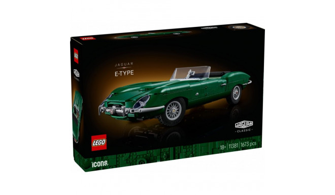 Bricks Icons ehituskomplekt 11381 Jaguar E-Type