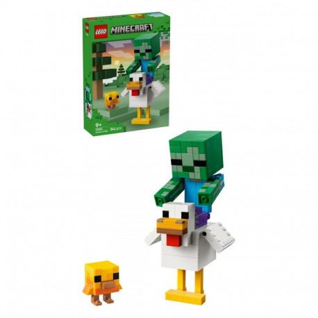 Bricks Minecraft 21582 Chicken Jockey