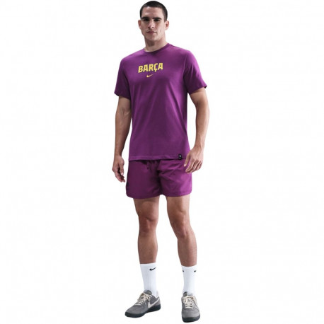 Nike meeste t-särk HQ8406 595 XS FC Barcelona sõnalogoga, lilla