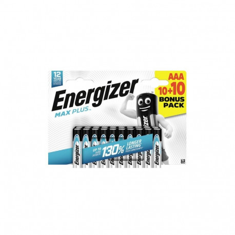Battery - Energizer Max Plus LR03, 20 pcs