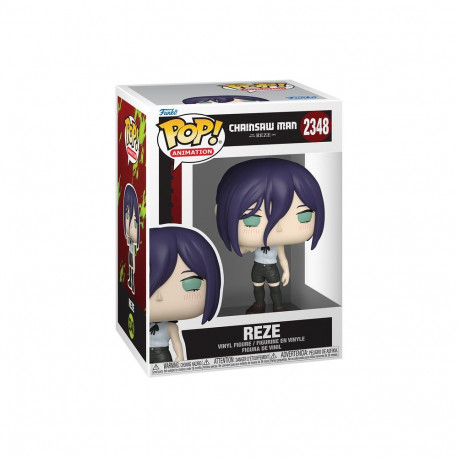 FUNKO POP! Vinyl Figure: Animation: Chainsaw Man Reze Arc - Reze w/Chase