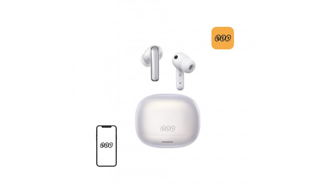 QCY Melobuds N65 Wireless Earbuds (White)