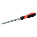 Flat tapered file 6" 150mm second cut with handle