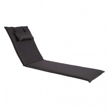 Lamamistooli kate WICKER 55x195x3cm, tumehall,  kangas 594, 100% polüester