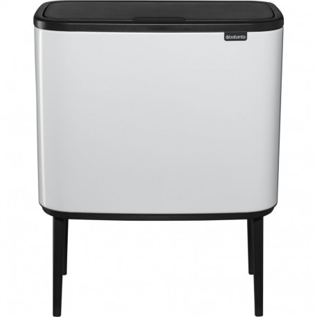 Brabantia Bo Touch Bin valge 3 x 11 L