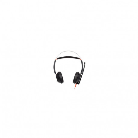 HP Poly Blackwire 5220 Stereo USB-C Headset +3.5mm Plug +USB-C/A Adapter