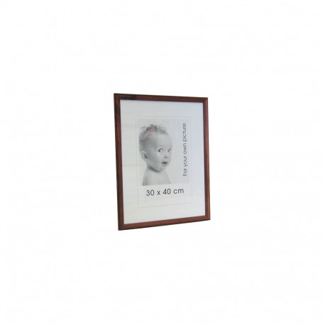 Picture frame 30x40cm Line brown