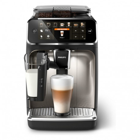 "Philips 5400 Series EP5447/90 Kaffeevollautomat , Schwarz, Chrom"