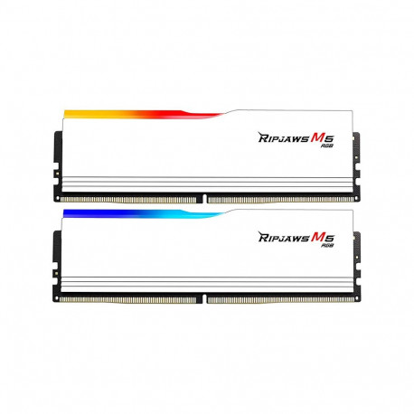 "G.Skill DIMM 32 GB DDR5-6400 (2x 16 GB) Dual-Kit (wei. F5-6400J3239G16GX2-RM5RW. Ripjaws M5 RGB. IN