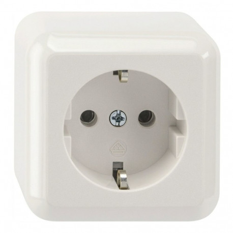 MERTEN schuko pistikupesa MEG2301-8719 pinnapealne, polaarvalge