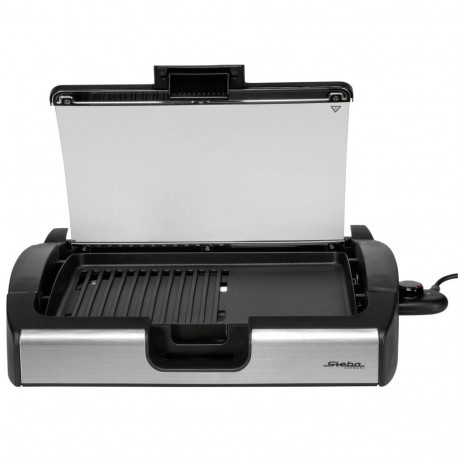 "Steba Steba Tischgrill VG 200 mit Glasdeckel 2200 W"