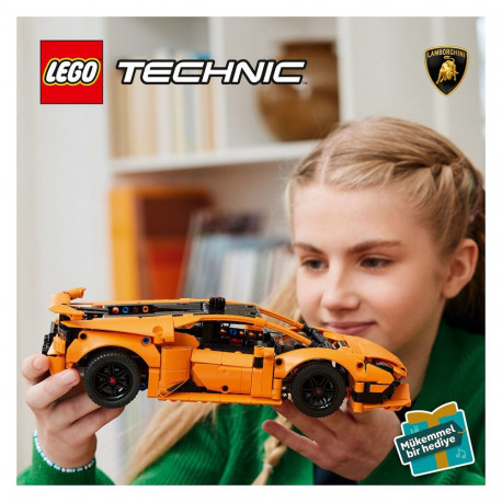 LEGO Technic 42196 Lamborghini Huracán Tecnica oranž