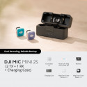 DJI Mic Mini 2S (2TX + 1RX + laadimiskarp)