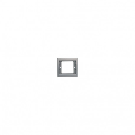 "Berker 1313 70 04 Rahmen 1fach edelstahl K.5"