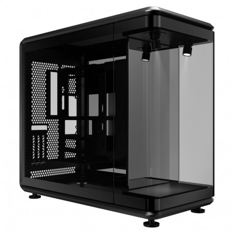 "Cooler Master MasterFrame 360 Panorama (schwarz, Panorama-Glasdesign)"