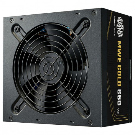 CoolerMaster toiteplokk MWE V3 NM FR 650W, kuldne