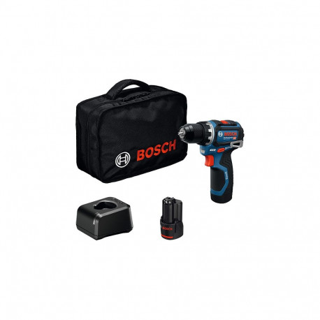 "Powertools Akku-Bohrschrauber GSR 12V-32 Professional, 12Volt (blau/schwarz, 2x Li-Ionen Akku 2,0Ah