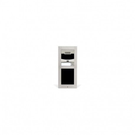 "Network door station - 1 call button - without camera - IK08 - IP54 - surface mounting"