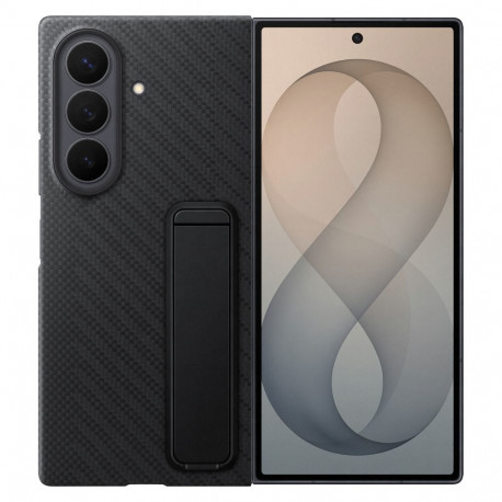 "Samsung Carbon Standing Case fr Galaxy Fold8 Ultra Black"