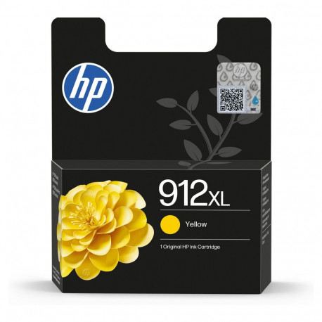 HP tindikassett 912XL originaalne suurmahtuline 8,5ml 700Seiten, kollane