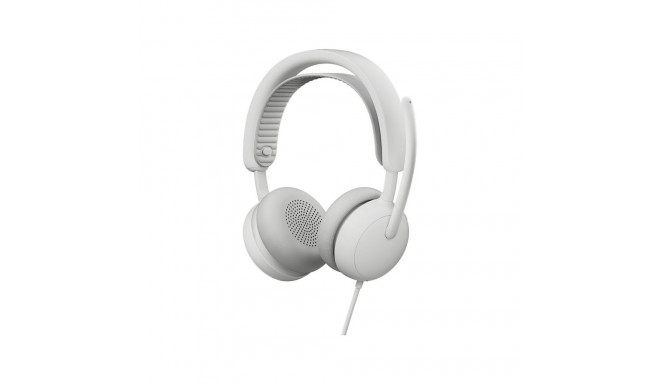 "Logitech Zone Wired 2 Headset, Wei"
