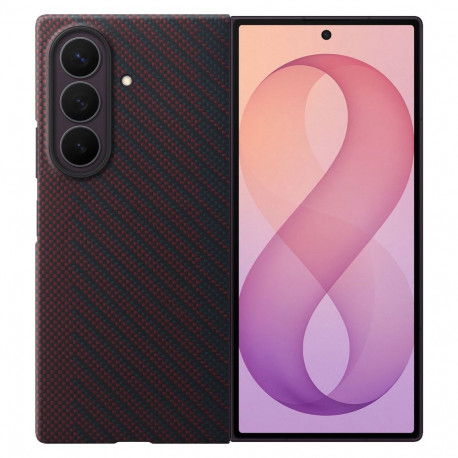 "Samsung Carbon Magnet Case fr Galaxy Fold8 Ultra Red"