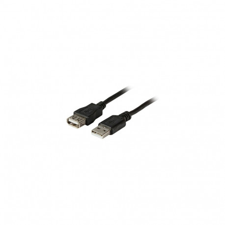 "EFB USB2.0 Verlängerungskabel A-A,St-Bu,1.8m,schwarz,Class"