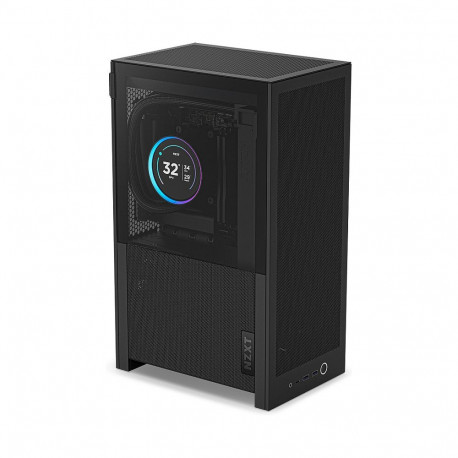 "Midi NZXT H2 FLOW (2026) All Black MidiTower Mesh CI-H21FB-01"