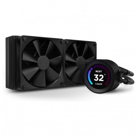 "K NZXT KRAKEN Elite 240 Wasserkühler Black RL-KN24E-B1 Displ."