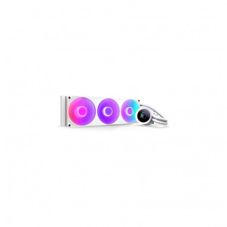 "K NZXT KRAKEN Plus V2 360 RGB Display WaKü White RL-KR360-W2"