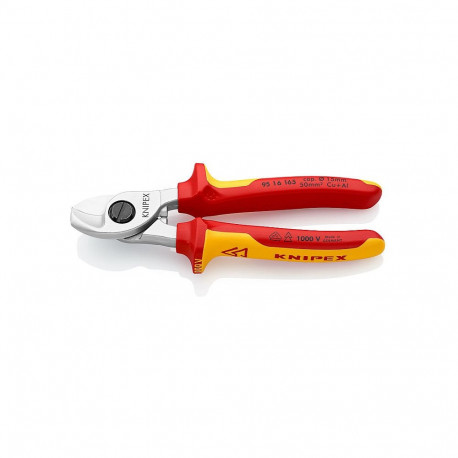 "KNIPEX Kabelschere isoliert mit Mehrkomponenten-Hllen"